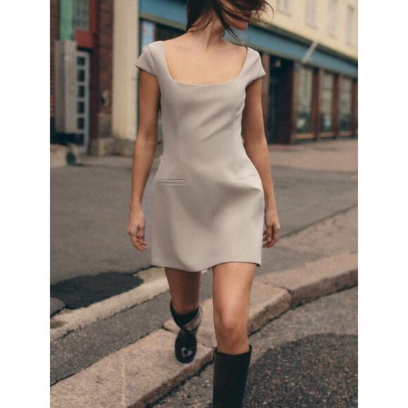 Zara Dresses & Skirts - Nwt-Zara TAILORED MINI DRESS-XXL